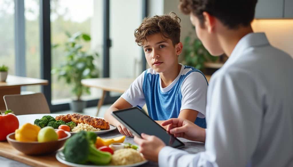 Alimentation du jeune sportif : le rôle du professionnel de santé