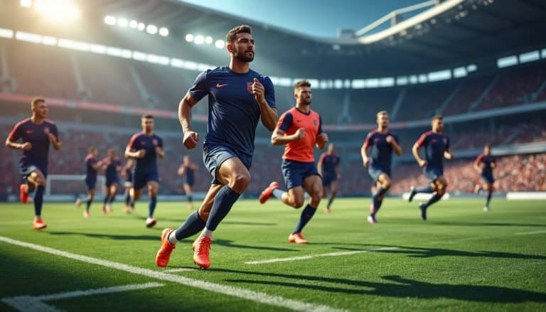 Échauffement avant un match : la structure recommandée