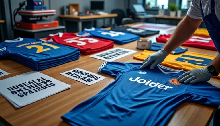 Maillots et floquage : ce qu'un club doit prévoir